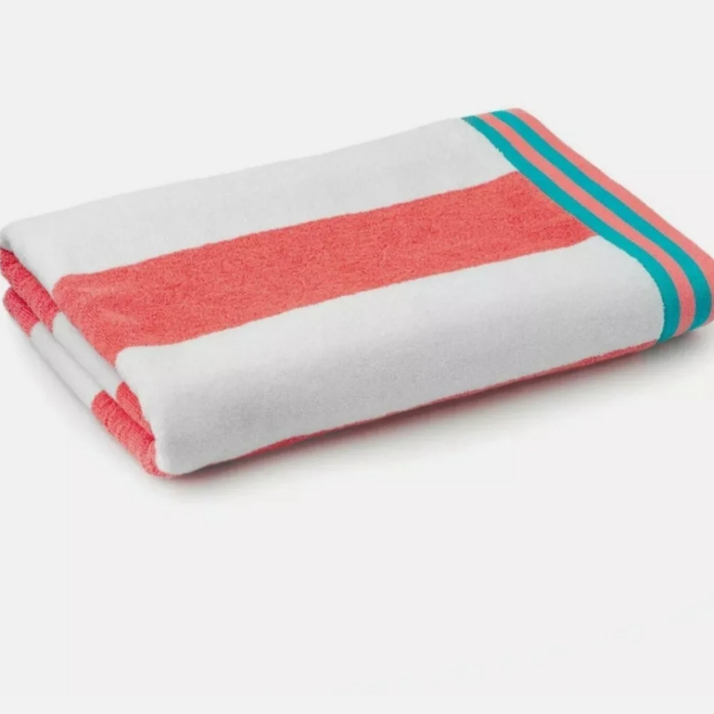 (Ew)Cabana Oversized  Reversible Beach towel 40 X 72